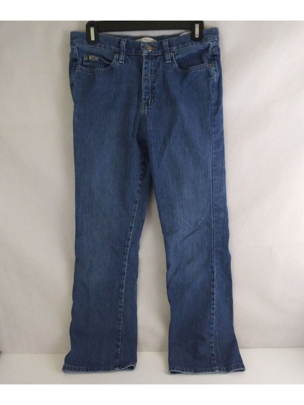 Lee Relaxed At The Waist Distressed Women's Bootcut Jeans Size 6 Short